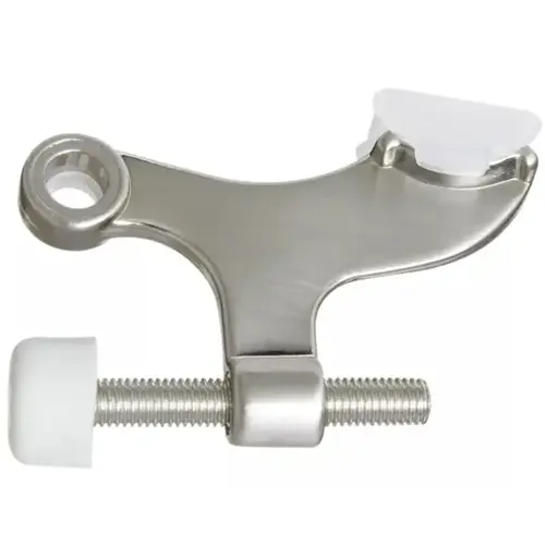 National Hardware Hinge Pin Door Stop - Satin Nickel