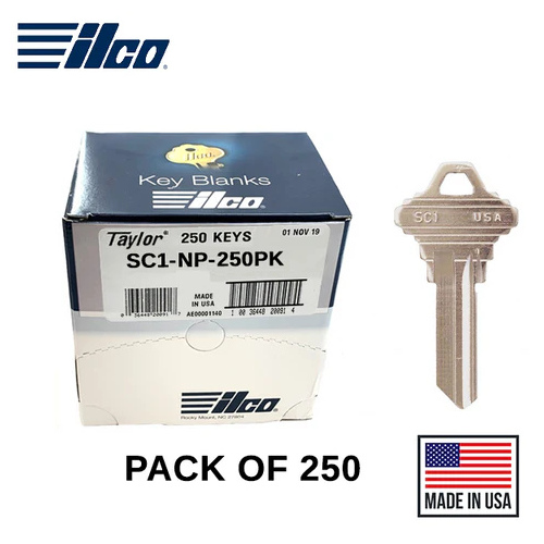 KEY BLANK SC1 250-PACK