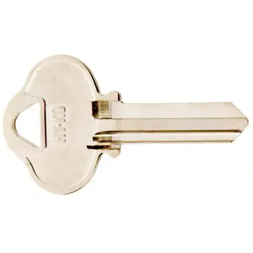 Key Blank, Brass, Nickel, For: Sargent Cabinet, House Locks and Padlocks