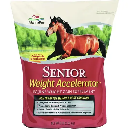 MANNA PRO PRODUCTS LLC 1000091 Manna Pro Senior Weight Accelerator - 8 lb