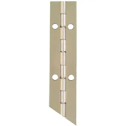 V570 1-1/16" x 12" Continuous Hinge Nickel Finish