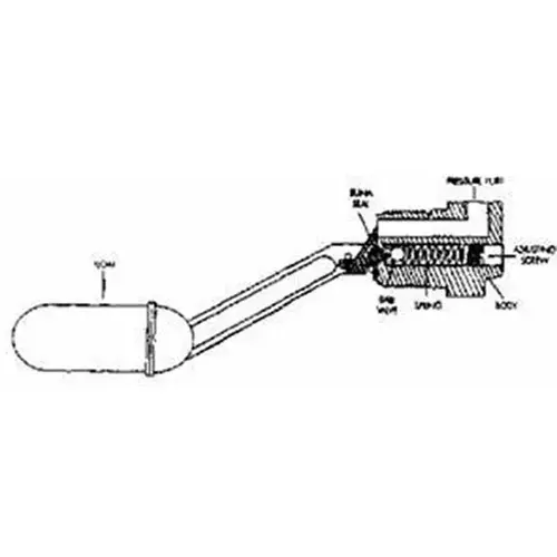 0 to 40 psi ABS Plastic Pump Air Release