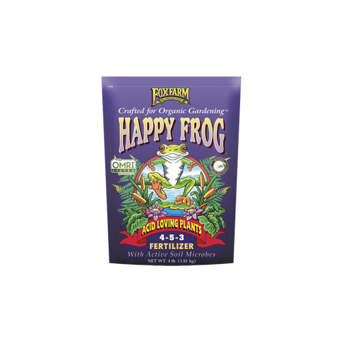 FoxFarm FX14610 FoxFarm Happy Frog Acid Loving Dry Fertilizer, 4-Lb.