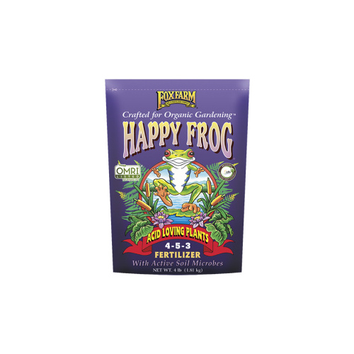 FoxFarm Happy Frog Acid Loving Dry Fertilizer, 4-Lb.