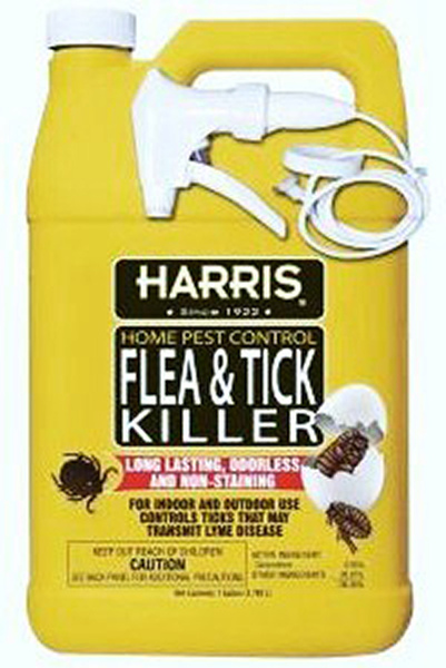 Harris HFT-128 Flea and Tick Killer, Liquid, Spray Application,