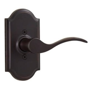 Right Hand Bordeau Premiere Entry Lock with Adjustable Latch and Full Lip Strike Oil Rubbed Bronze Finish