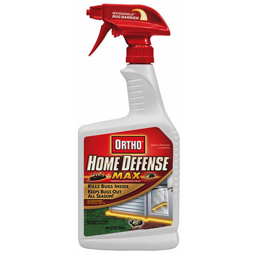 Home Defense Insect Killer, Liquid, Indoor, 24 oz Bottle Translucent