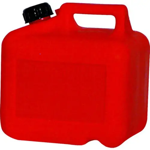 Midwest Canvas 2200-XCP6 Gas Can, Self-Venting, Red Plastic, 2.5-Gallons - pack of 6