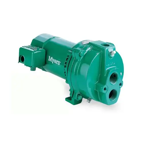 Convertible Jet Pump HJ Deep Well 1-HP 27.5-GPM Cast Iron