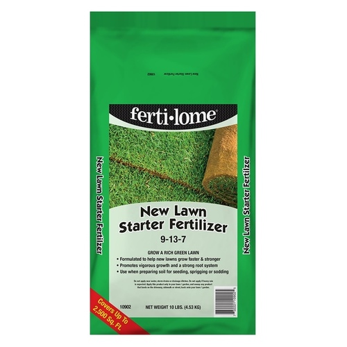 Lawn Fertilizer Lawn Starter For All Grasses 2500 sq ft