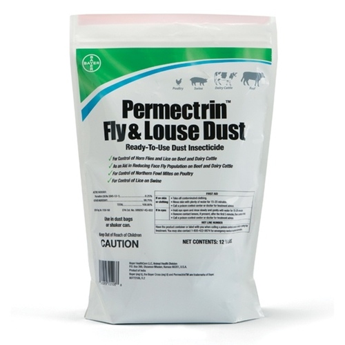 Permectrin Fly & Louse Dust 12.5-LB Bag