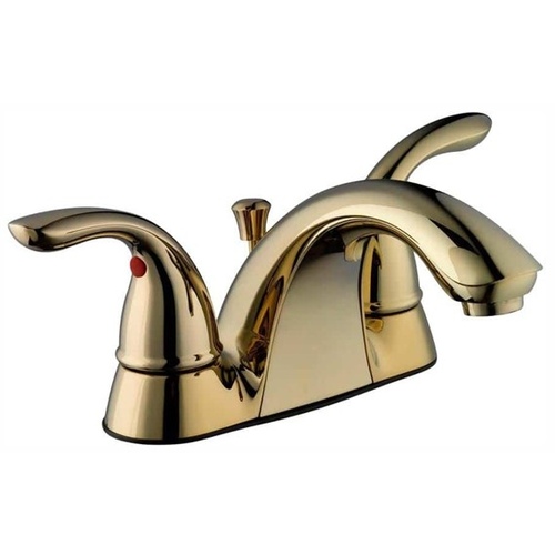 Compass Manufacturing Int'l 523-918 LAV FAUCET 2HDL POLISHED BRASS 523-918