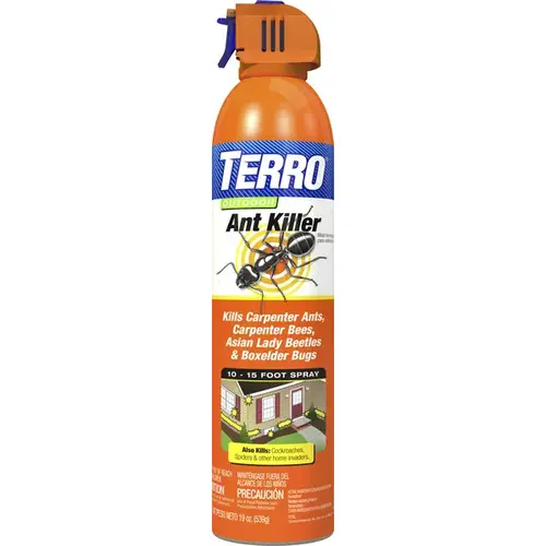 Outdoor Ant Killer, Liquid, Spray Application, 19 oz Aerosol Can - pack of 6