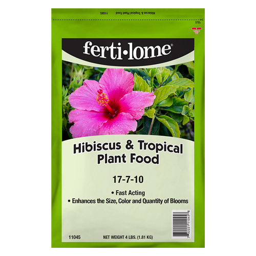 Plant Food HIBISCUS AND TROPICAL 17-7-10 Granules 4 lb