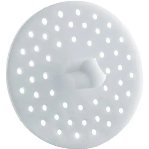 Garbage Disposal Strainer Plastic 3" White