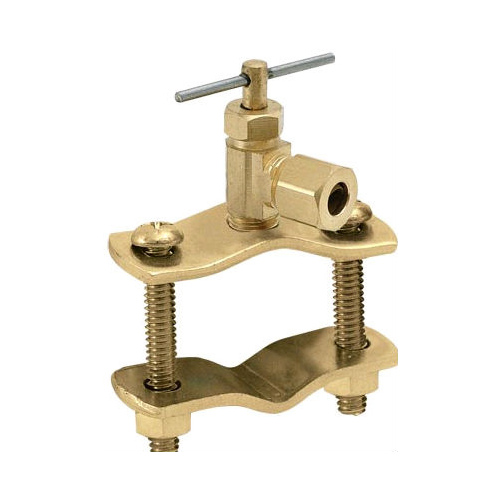 Ez-Flo 65801LF Brass Self-Piercing Saddle Valve