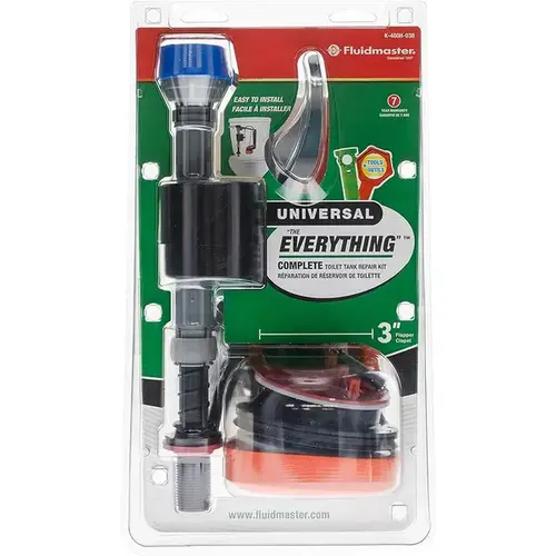 Toilet Repair Kit Everything Multicolored Metal/Plastic For Universal Multicolored