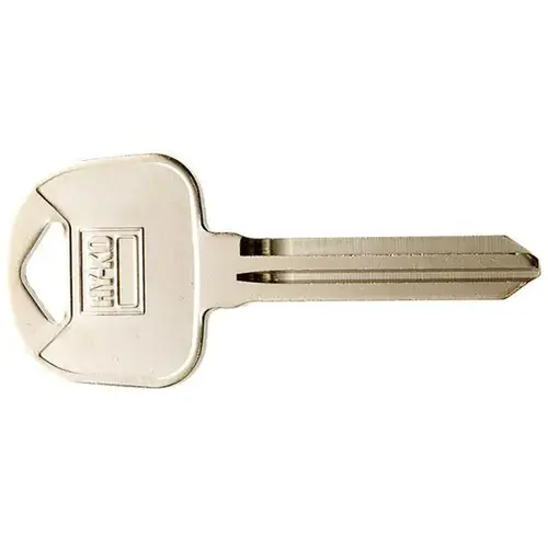 Automotive Key Blank, Brass, Nickel, For: Hyundai Vehicle Locks - pack of 10