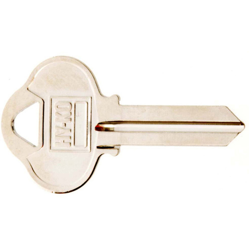 Key Blank, Brass, Nickel, For: Sargent Cabinet, House Locks and Padlocks - pack of 10