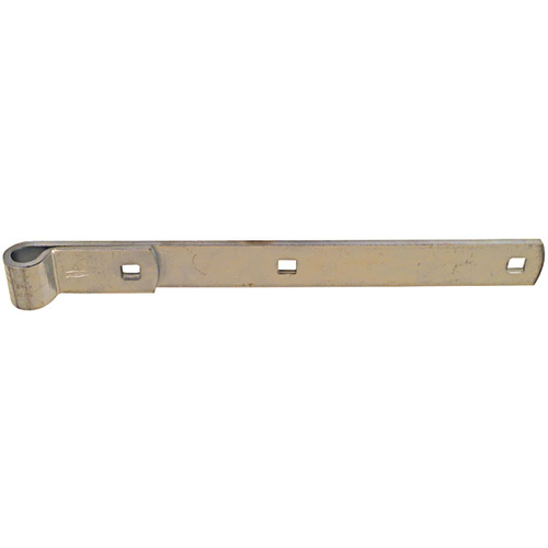 National Hardware N130765 294BC 12" Hinge Strap Zinc Plated Finish