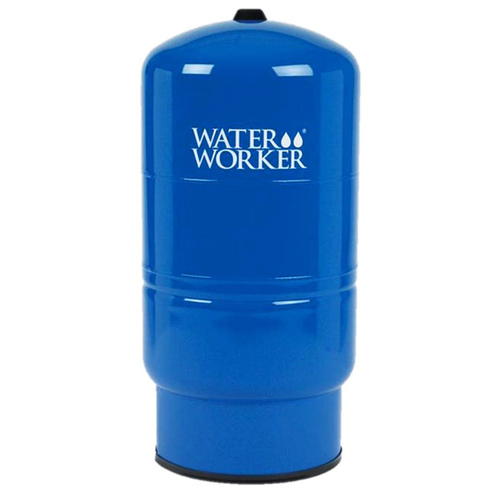 Pre-Charged Pressure Tank (Tall, Vertical) - 42 Gallons Blue