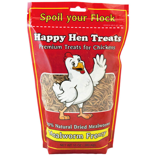 Poultry Treats, Mealworm, 10-oz.