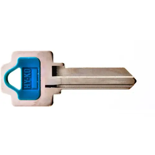 Key Blank, Brass/Plastic, Nickel, For: Weiser Cabinet, House Locks and Padlocks - pack of 25