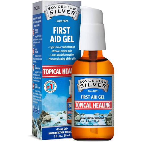 Sovereign Silver 011-80002 TOPICAL HEALING FIRST AID GEL - DURVET/SOVREIGN SILVER