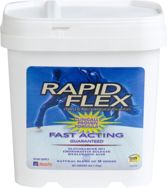 MANNA PRO PRODUCTS LLC 1000072 Rapid Flex Joint Supplement For Horses, 4-Lbs.