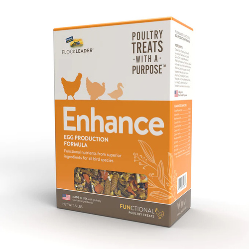 Flockleader Enhance Poultry Treats for Egg Production & Quality - 1.5lbs