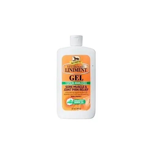 W F YOUNG INC 430504 Asobrbine Veterinary Liniment Gel - 12 oz