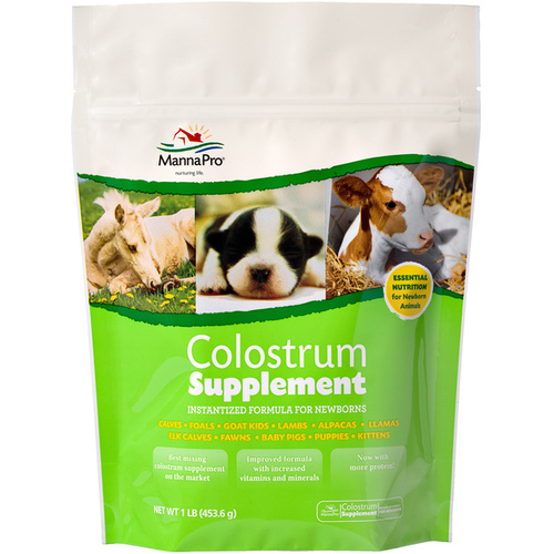 Colostrum Newborn Formula For Livestock, 16-oz.