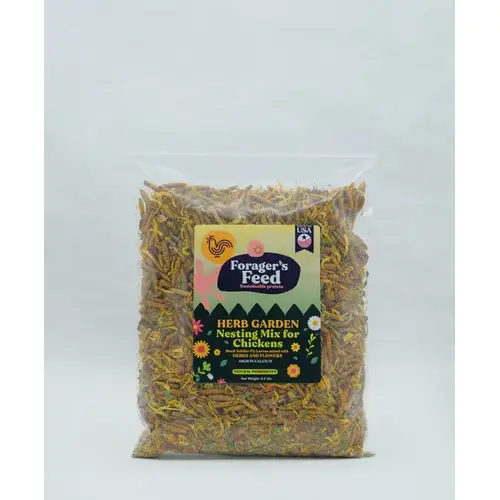 Forager's Feed 001-656224 Vivotein Forager's Feed Herb Garden Nesting Mix - 1/2 pound Bag