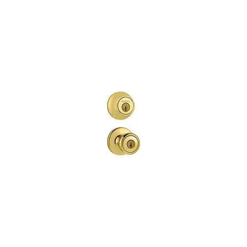 Kwikset 20511680 Standard Duty Single Cylinder Deadlock with Entry Lockset. Keyed 3 Sets Alike.