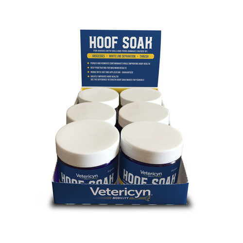 Vetericyn Hoof Soak Display of 6