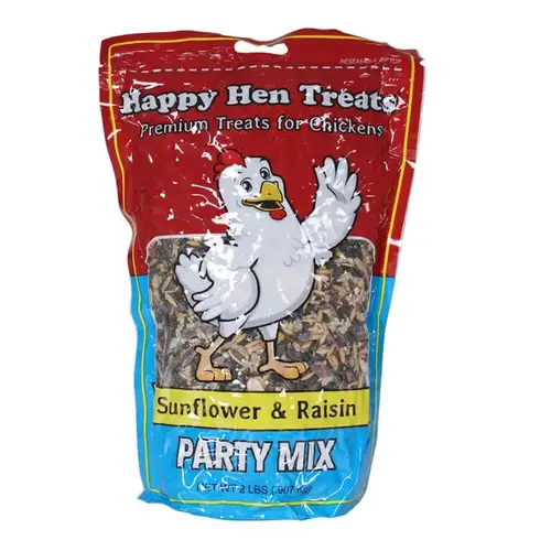 Happy Hen Party Mix Sunflower & Raisin 2-LB Bag