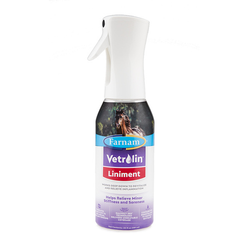 CENTRAL LIFE SCIENCE 100531065-20oz Vetrolin Liniment Equivail 360-Degree Spray 20-oz