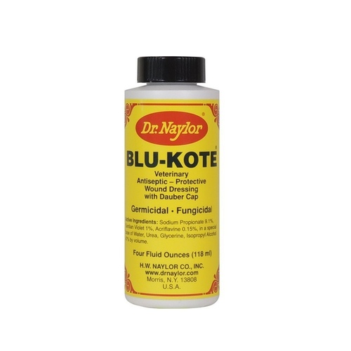 H W NAYLOR BKD Blu-Kote Animal Antiseptic, 4-oz. Pump