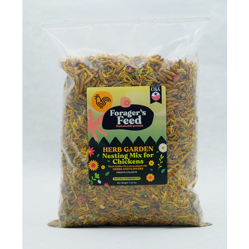 Forager's Feed 001-656194 Vivotein Forager's Feed Herb Garden Nesting Mix - 1.25 lbs. Bag