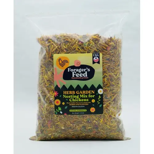 Forager's Feed 001-656194 Vivotein Forager's Feed Herb Garden Nesting Mix - 1.25 lbs. Bag