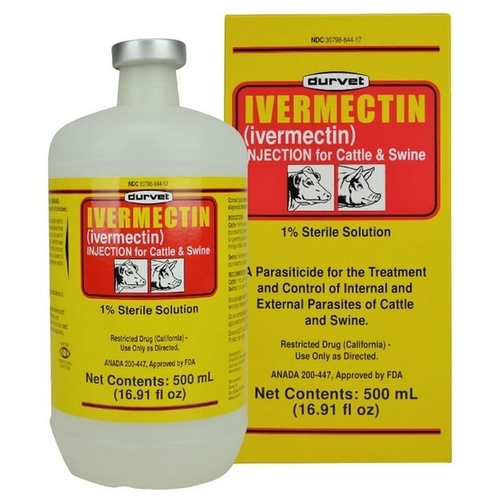 Ivermectin 1% Injection 500-ml