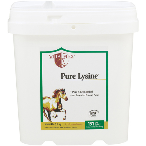 CENTRAL LIFE SCIENCE 3000130 Vita Flex Pure Lysine Amino Acid Supplement for Horses 4-lbs