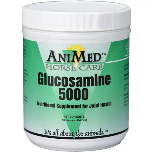 AHC Products Inc - AniMed 053-90415 Glucosamine 5000 Joint Support for Horses 16-oz Jar