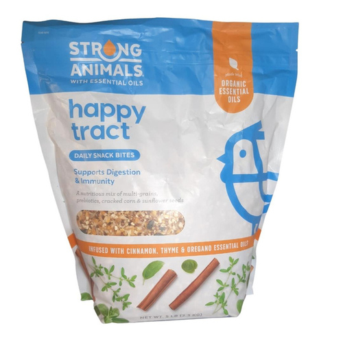 Happy Tract 4120-5 Happy Tract Daily Snack Bites for Chickens 5-lbs