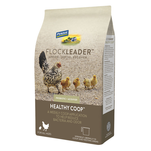 Perdue Agribusiness 001-81055 Flockleader HEALTHY COOP Probiotic & Acidifier 12-lbs