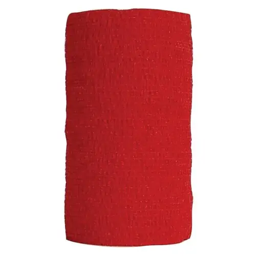 CoFlex Bandage Roll 4"x 5 YARDS - Red