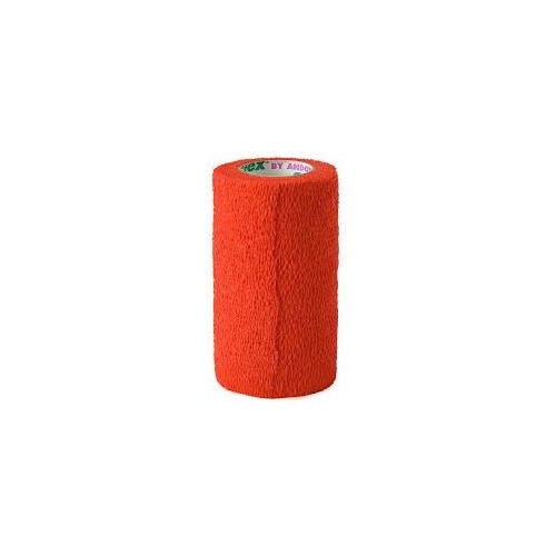 Andover Healthcare Inc 3400OR-018 CoFlex Bandage Roll 4"x 5 YARDS - Orange