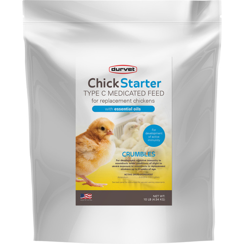 Chick Starter Type C Medicated Feed 10-lb Bag