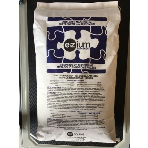 EZ EQUINE 22702708 EZium Metaboloic 4-Month Supply - 40 lbs.