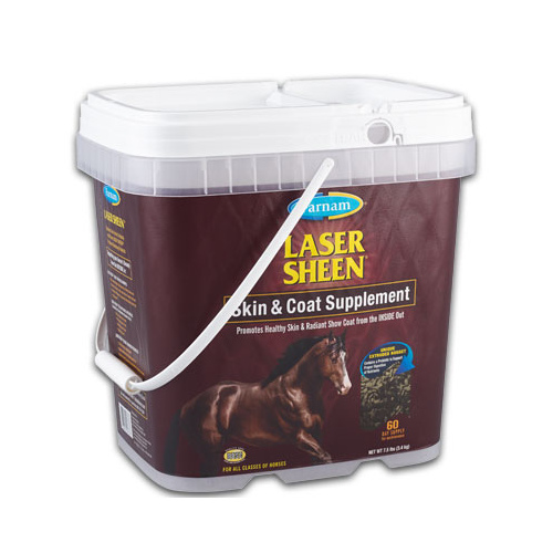 Laser Sheen Skin and Coat Supplement - 7.5 lbs